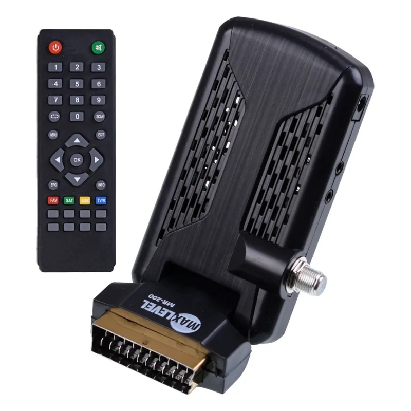 MAX LEVEL MR-200 MİNİ SCART UYDU ALICISI