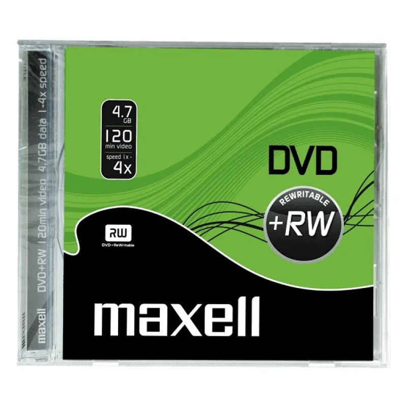 MAXELL DVD-RW SİLİNEBİLİR 4.7 GB 4X TEKLİ KUTULU