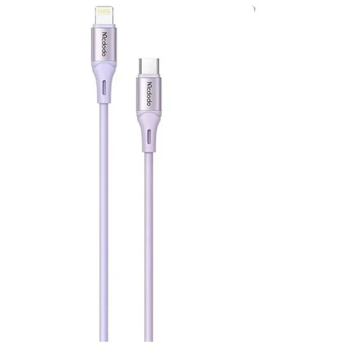MCDODO CA-1863 TYPEC TO İPHONE PD 36W HIZLI DATA-ŞARJ KABLO 1.2M MOR