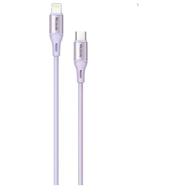 MCDODO CA-1863 TYPEC TO İPHONE PD 36W HIZLI DATA-ŞARJ KABLO 1.2M MOR