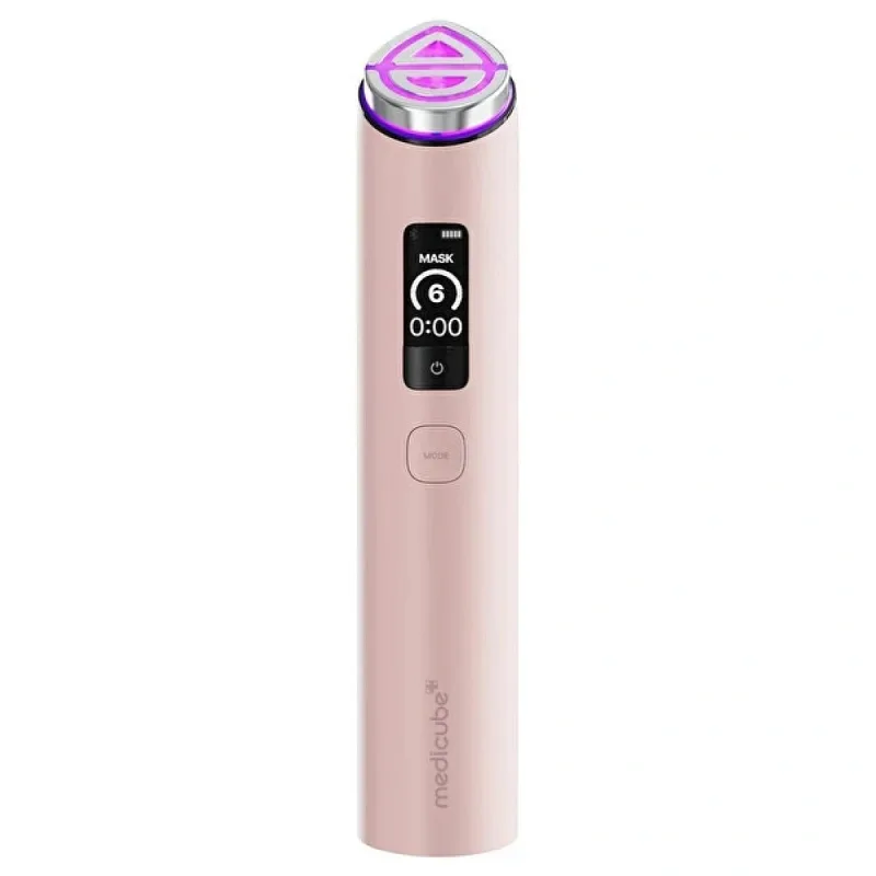 Medicube Age-R Booster Pro X2 7'si 1 Arada Pembe Kore Cilt Bakım Cihazı