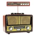 Meier M-112BT Şarjlı USB SD MP3 Destekli Bluetooth Nostaljik Radyo