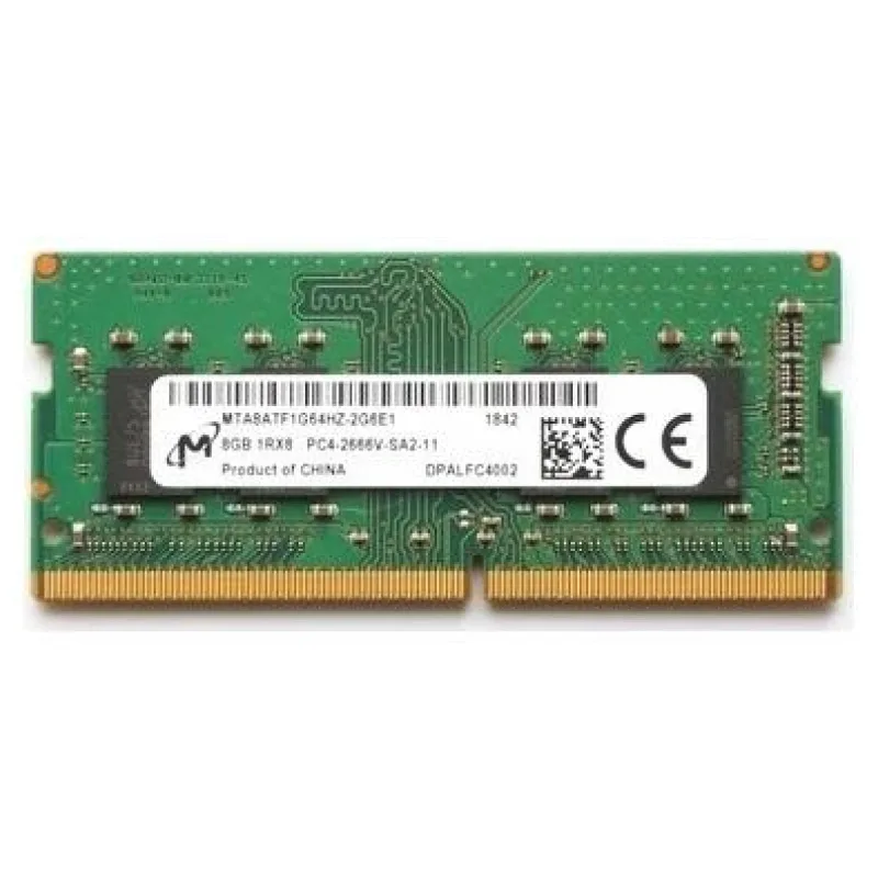 Micron 8 GB 2666 MHz CL19 MTA8ATF1G64HZ-2G6E1 DDR4 Ram (Kutusuz)
