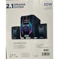 MİKADO MD-415BT 2+1 20W SİYAH MULTİMEDYA FM/BT/SD/USB SPEAKER HOPARLÖR