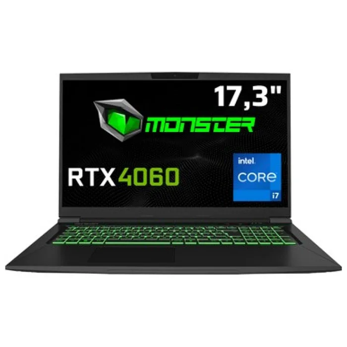 MONSTER TULPAR T7 V.20.7.2 İ7 12650H 32 GB RAM 1 TB M.2 SSD RTX 4060 8 GB 17.3 GAMİNG NOTEBOOK