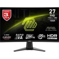MSI 27" MAG 276CXF 1920 x 1080 (FHD) Curved 1500R Rapid VA 280HZ 0.5MS (GTG) Adaptive-Sync Gaming Monitör