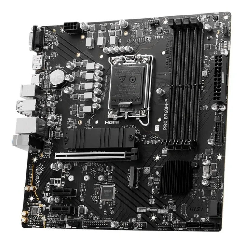 MSI B760 Gaming Plus WiFi 6800MHz (OC) DDR5 Soket 1700 M.2 DP HDMI ATX Anakart