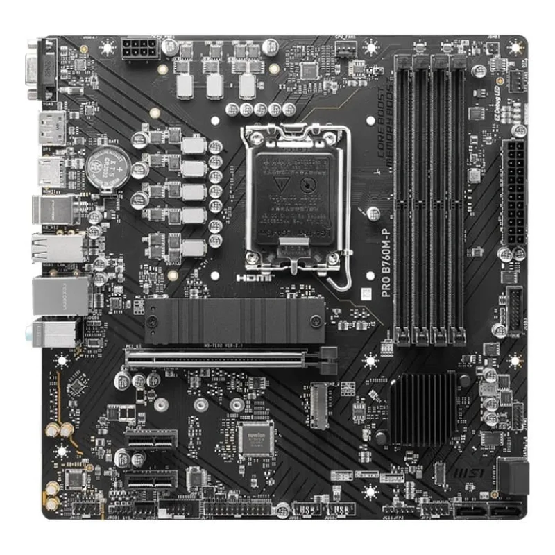 MSI B760 Gaming Plus WiFi 6800MHz (OC) DDR5 Soket 1700 M.2 DP HDMI ATX Anakart