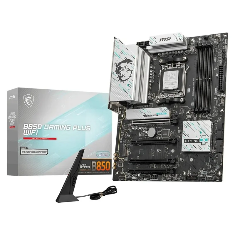 MSI B850 Gaming Plus Wi-Fi AMD AM5 DDR5 ATX Anakart