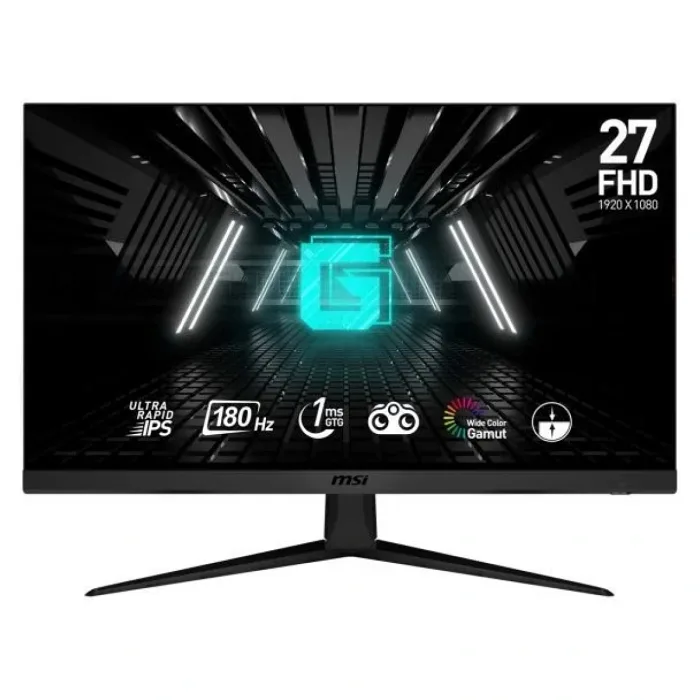 MSI G2712F 27 FLAT ULTRA RAPID IPS 1920x1080 (FHD) 16:9 180HZ 1MS ADAPTIVE-SYNC GAMING MONITOR