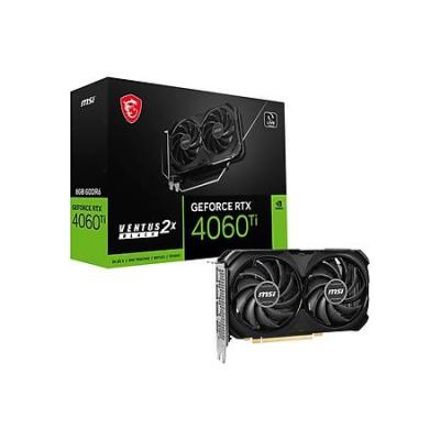 MSI GEFORCE RTX 4060 OC VENTUS 2X BLACK 8GB GDDR6 128 BİT EKRAN KARTI