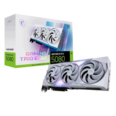 MSI GeForce RTX 5080 16G GAMING TRIO OC WHITE 16GB GDDR7 256 Bit DLSS 4 Ekran Kartı