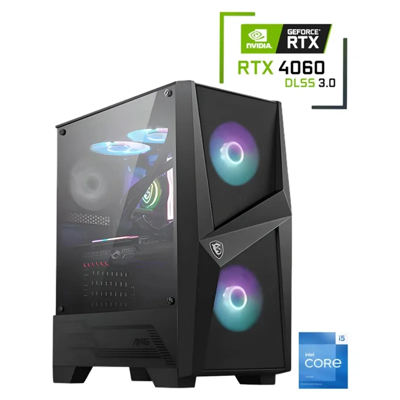 MSI İ5 12400F 16 GB RAM 1 TB M.2 SSD RTX 4060 8 GB GAMİNG KASA