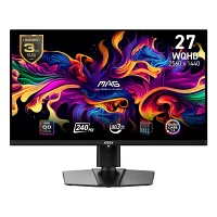 MSI MAG 271QPX QD-OLED E2 26.5" 0.03 ms 2K Pivot 240 Hz OLED Oyuncu Monitörü