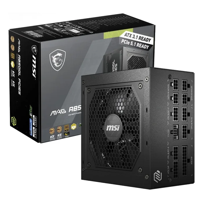 MSI MAG A850GL Gen5 850 W Power Supply