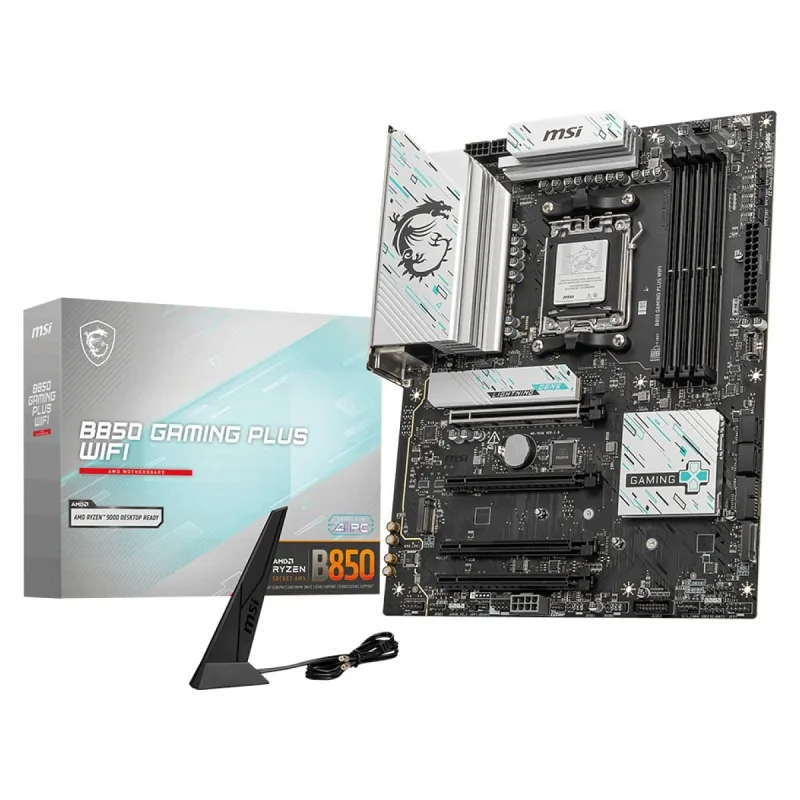 MSI MAG B850 Gaming Plus Max Wi-Fi AMD AM5 DDR5 ATX Anakart