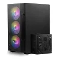 MSI MAG Forge M100A D60 ARGB Fanlı 600 W Micro ATX Oyuncu Kasası