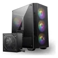 MSI MAG Forge M100A D60 ARGB Fanlı 600 W Micro ATX Oyuncu Kasası