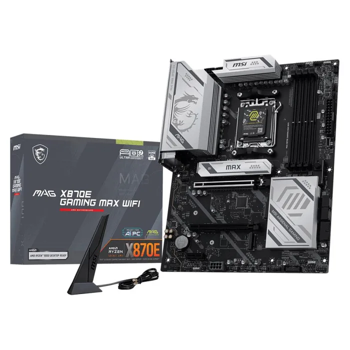 MSI MAG X870E Gaming Max Wi-Fi AMD AM5 DDR5 ATX Anakart
