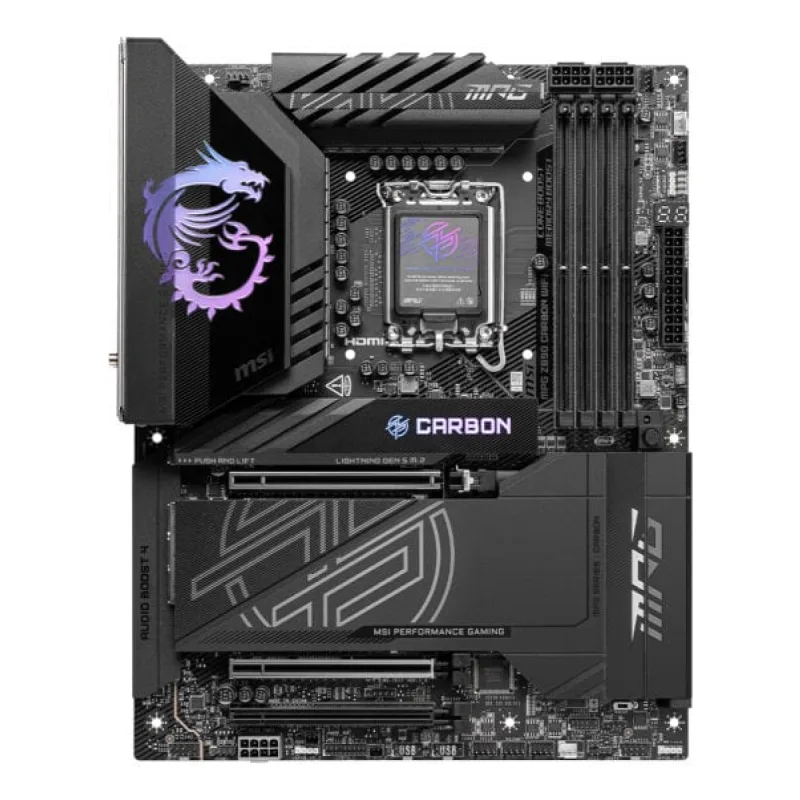 MSI MPG Z890 Carbon Wi-Fi Intel LGA1851 DDR5 ATX Anakart