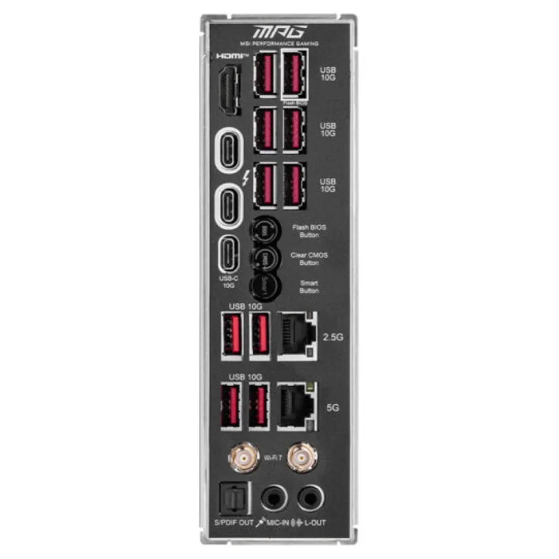 MSI MPG Z890 Carbon Wi-Fi Intel LGA1851 DDR5 ATX Anakart