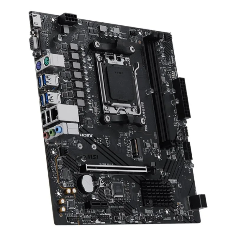 MSI Pro A620AM-B Evo AMD AM5 DDR5 Micro ATX Anakart
