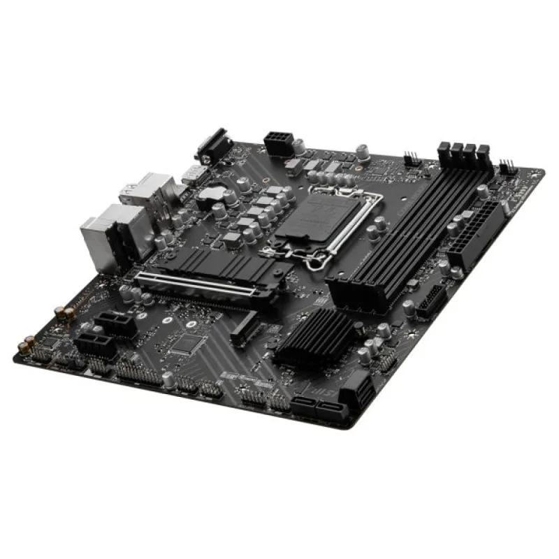 MSI PRO B760M-P D4 4800MHz(OC) DDR4 Soket 1700 M.2 HDMI DP VGA mATX Anakart