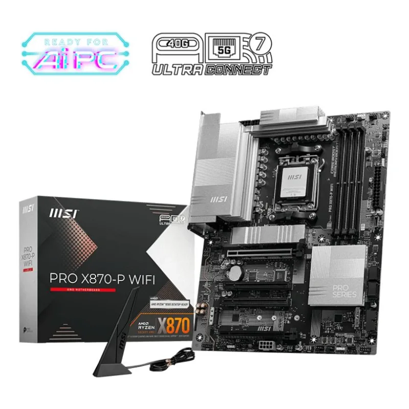 MSI PRO X870-P WiFi DDR5 8200MHz(OC) Soket AM5 M.2 HDMI ATX Anakart