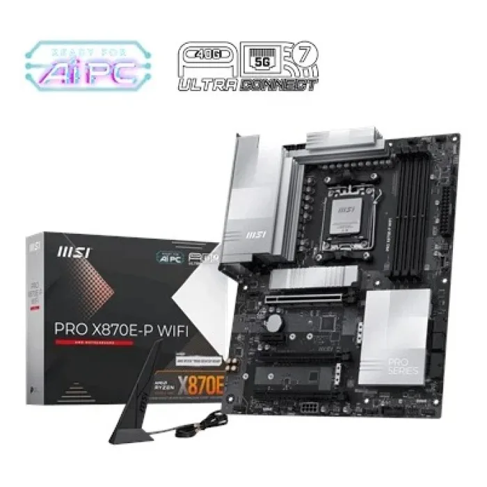 MSI Pro X870E-P Wi-Fi AMD AM5 DDR5 ATX Anakart