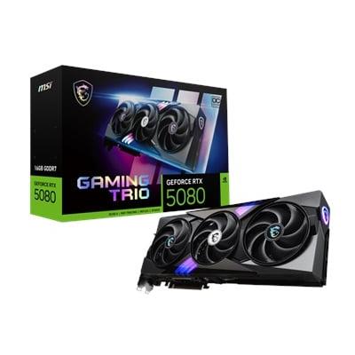 MSI RTX 5080 16G GAMİNG TRİO OC G5080-16GTC 256 BİT GDDR7 16 GB EKRAN KARTI