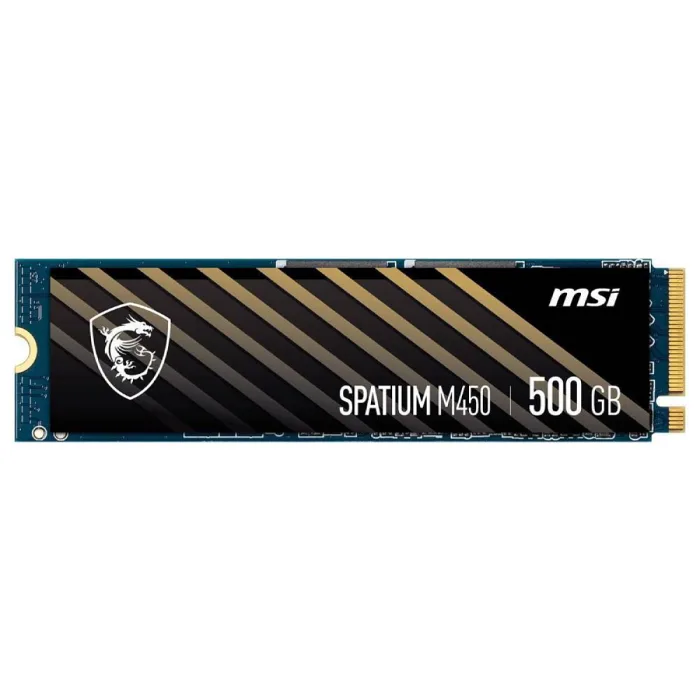 MSI SPATİUM M450 500GB PCIE GEN4 X4 OKUMA 3600MB – YAZMA 2300MB M.2 SSD
