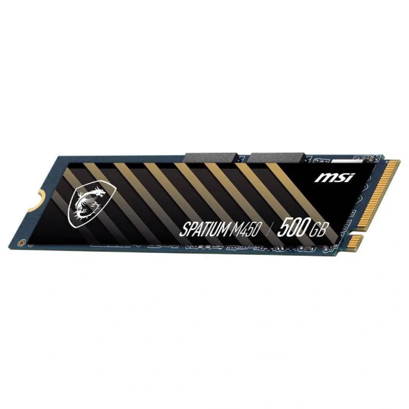MSI SPATİUM M450 500GB PCIE GEN4 X4 OKUMA 3600MB – YAZMA 2300MB M.2 SSD