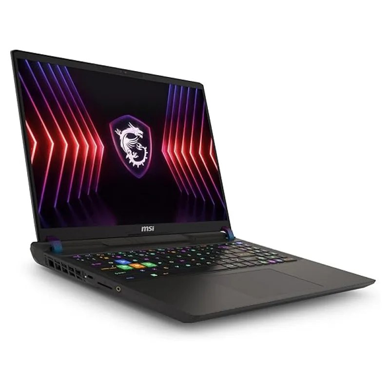 MSI VECTOR 16 HX A13VHG-495TR DİZÜSTÜ BİLGİSAYAR, CORE I7-13700HX, 16.0 FHD+ 144HZ, 16GB RAM, RTX4080 GDDR6 12GB, 1TB SSD, WİNDOWS 11NOTEBOOK