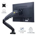 North Bayou F80-XB Siyah 17-30 inç Tek Kollu Amortisörlü Monitör Standı