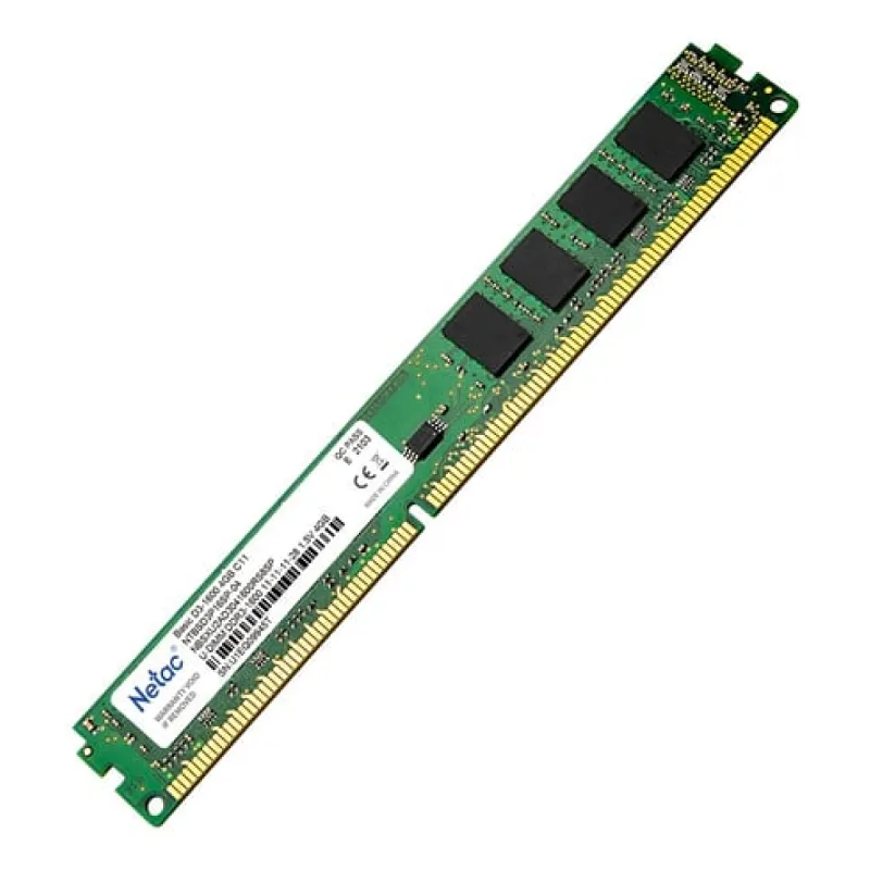 NETAC BASİC NTBSD3P16SP-04 4GB 1600MHZ CL11 DDR3 NOTEBOOK RAM