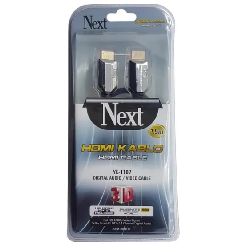 NEXT YE-1107 1.5 MT HDMI KABLO ULTRA KALİTE
