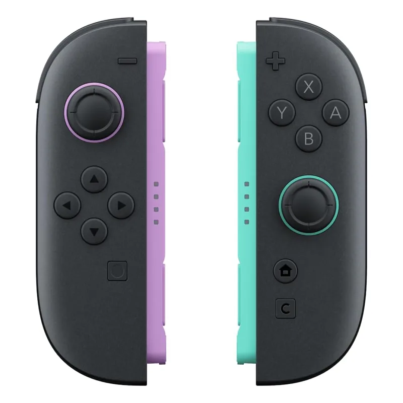 Nintendo   Switch 2  Joy-Con Mor-Yeşil Kablosuz  Oyun Kolu 