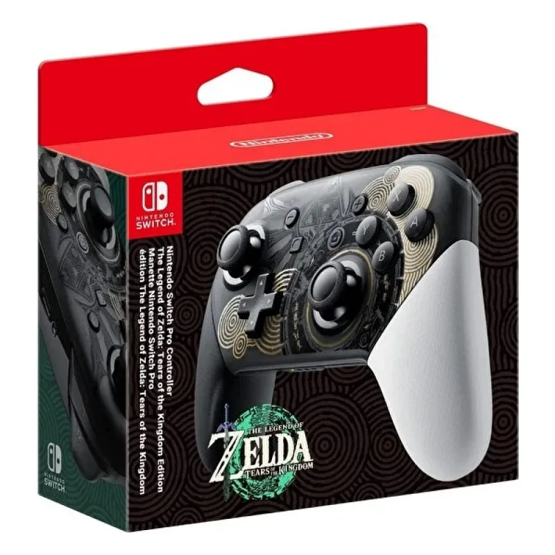 Nintendo Pro Controller The Legend of Zelda Tears of The Kingdom Edition Kablosuz Switch Oyun Kolu