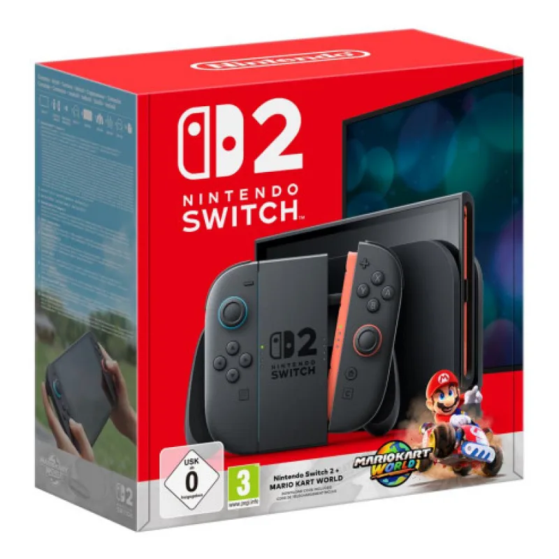Nintendo Switch 2 + Mario Kart World Bundle Oyun Konsolu