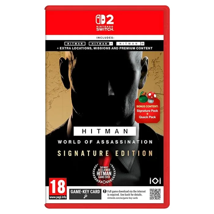 Nintendo Switch 2 Hitman World of Assassination Signature Edition Oyun