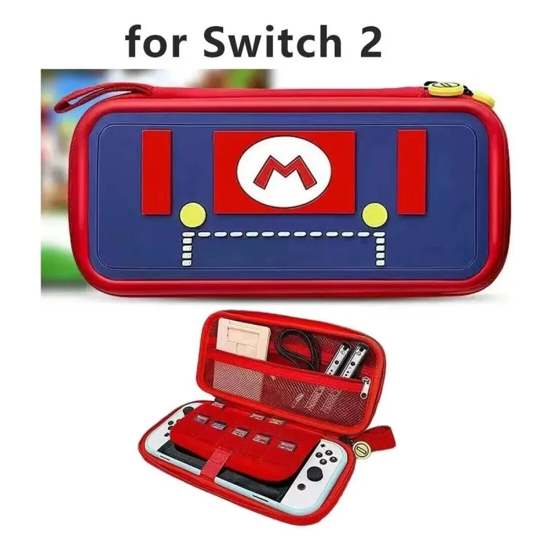 Nintendo Switch 2 Kabartma Desenli Taşıma Çantası