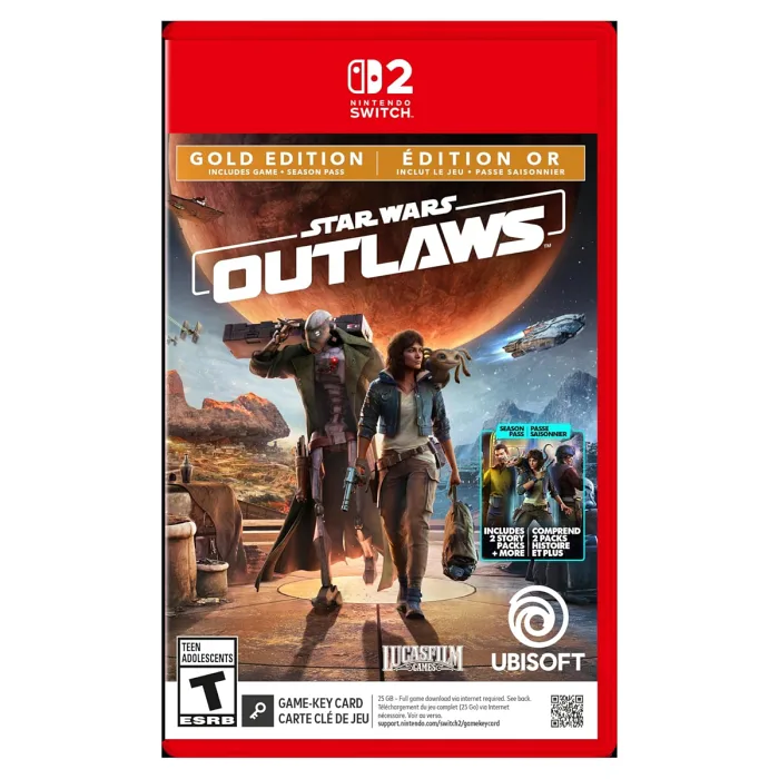 Nintendo Switch 2 Star Wars Outlaws Gold Edition Oyun