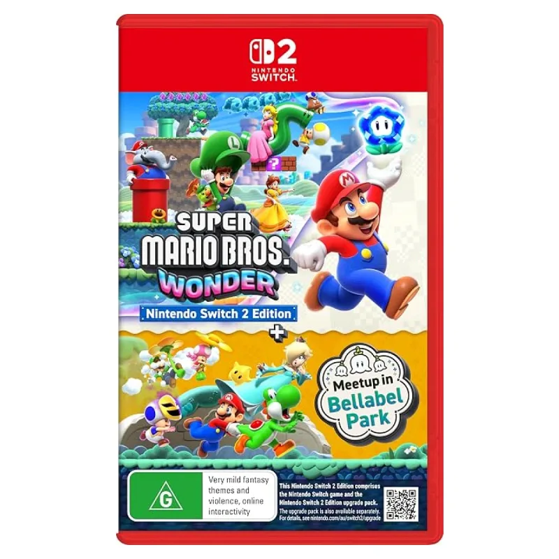 Nintendo Switch 2 Super Mario Bros. Wonder Nintendo Switch 2 Edition + Meetup In Bellabel Park Oyun