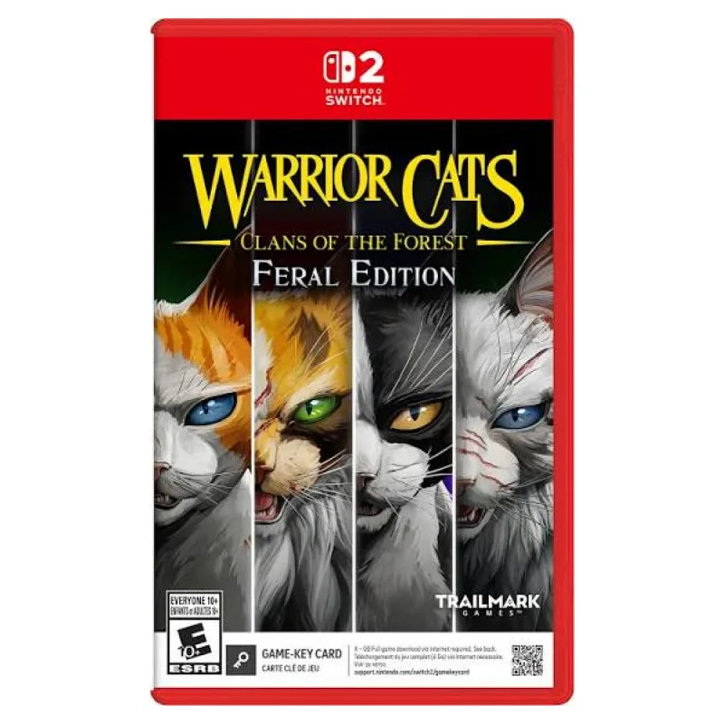 Nintendo Switch 2 Warrior Cats: Clans of the Forest Feral Edition