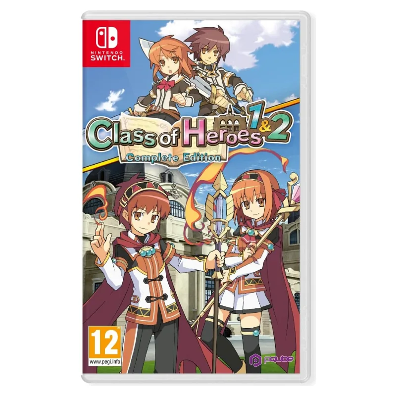 Ni̇ntendo Swi̇tch Class Of Heroes 1,2 Complete Edi̇ti̇on Oyun