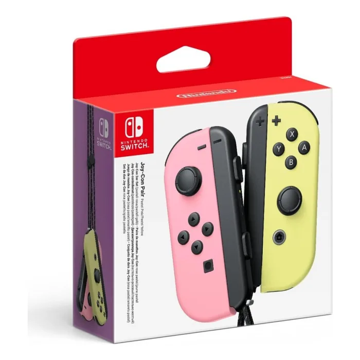 Nintendo Switch Pastel Pembe - Sarı Joy-con Controller