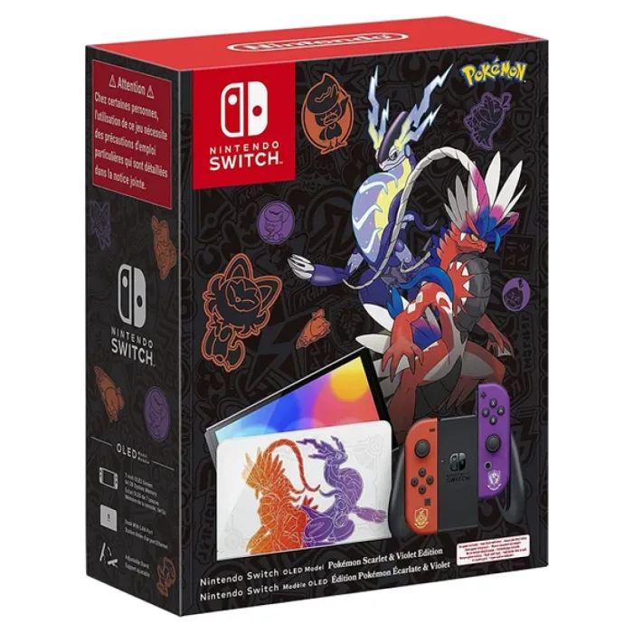 NINTENDO SWITCH OLED POKEMON SCARLET & VİOLET LİMİTED EDITION
