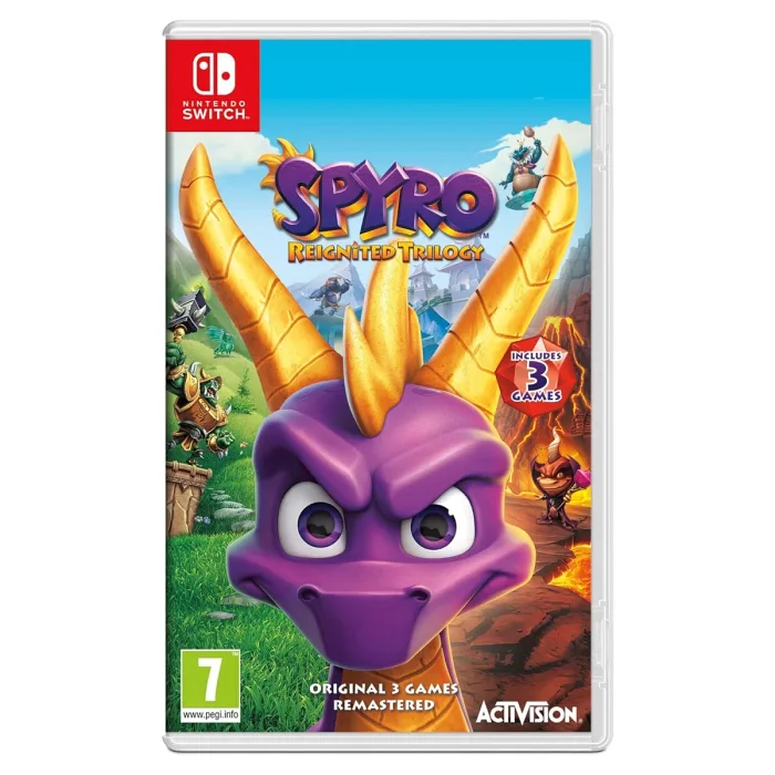 Nintendo Switch Spyro Reignited Trilogy Oyun