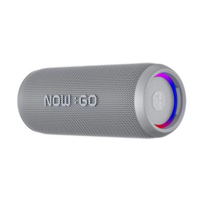 NOWGO F6 20W RGB SPEAKER SU GEÇİRMEZ TAŞINABİLİR KABLOSUZ BLUETOOTH HOPARLÖR GRİ
