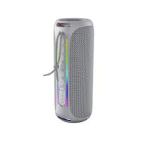 NOWGO F6 20W RGB SPEAKER SU GEÇİRMEZ TAŞINABİLİR KABLOSUZ BLUETOOTH HOPARLÖR GRİ
